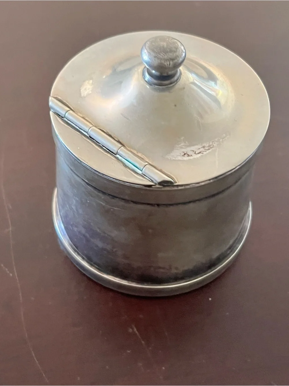 Antique-Style sterling silver Sugar Canister - Gray Benedict indestucto 1364